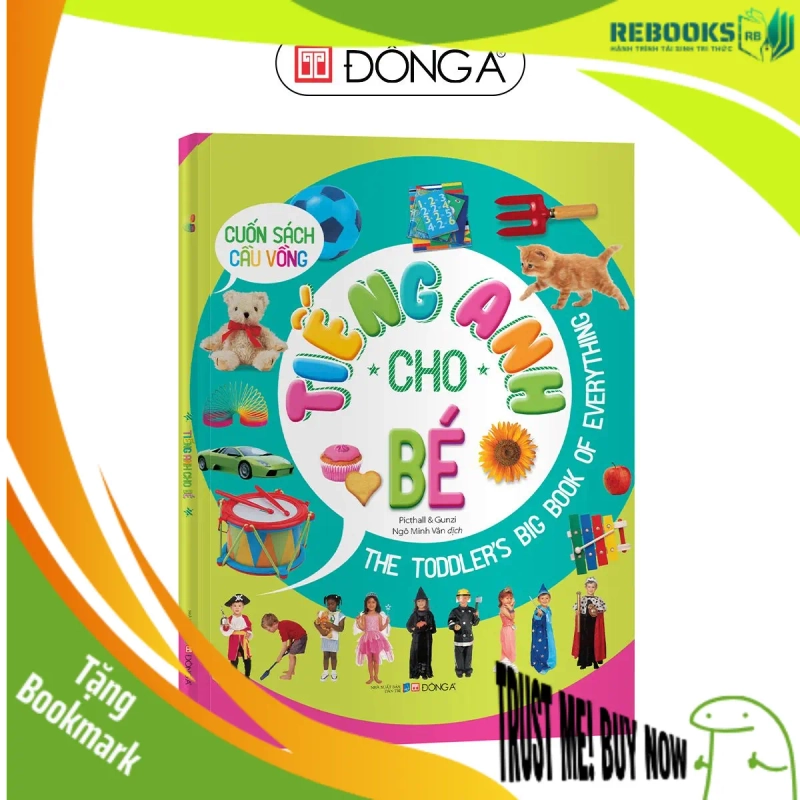 (TẶNG BOOKMARK) Tiếng Anh cho bé - Cuốn sách cầu vồng - 150 Sách thiếu nhi 953707