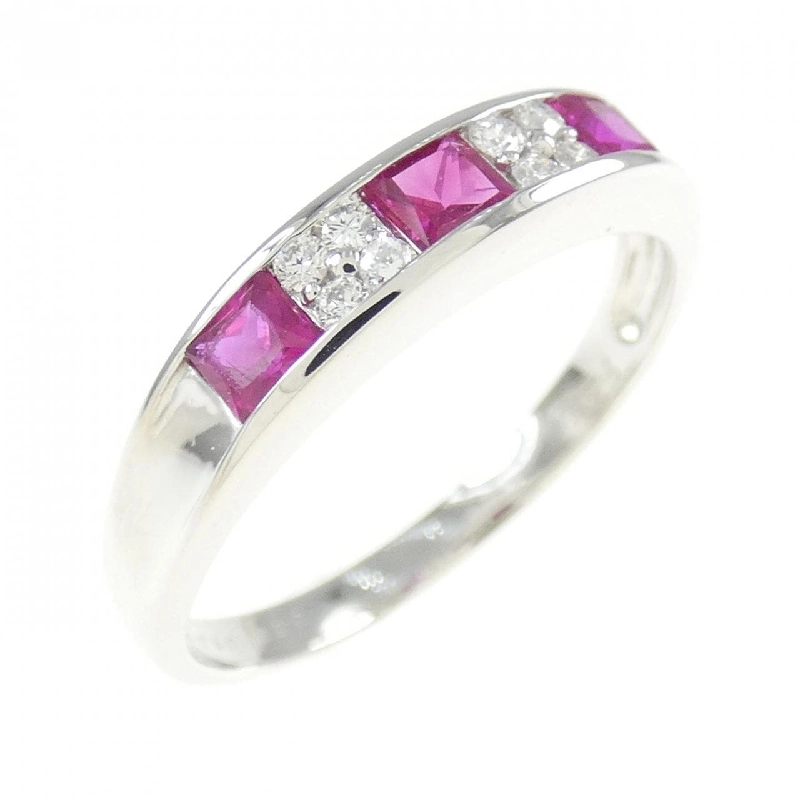 Nhẫn ruby PT900 0.53CT 665866