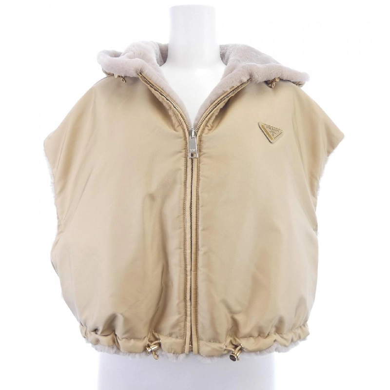 【Mã giảm giá】Áo khoác lông cừu PRADA 641280