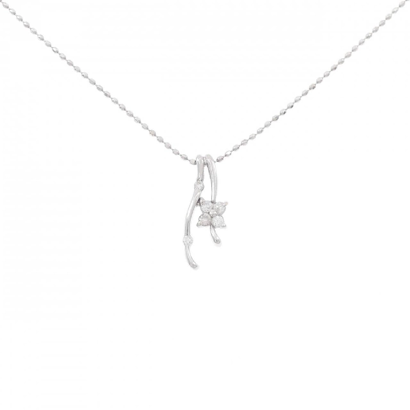 Dây chuyền kim cương K18WG 0.08CT - Hàng hiệu Chính hãng 859912