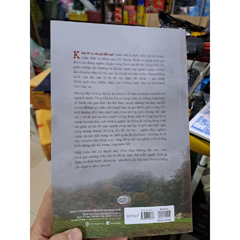 Khúc Bi Ca Của Gã Dân Quê - Hồi Ức Về Một Gia Đình Và Một Nền Văn Hóa Trong Cơn Khủng Hoảng - J.D. Vance - 2025 mới 90% - VĂN HỌC - HMT3012 749990