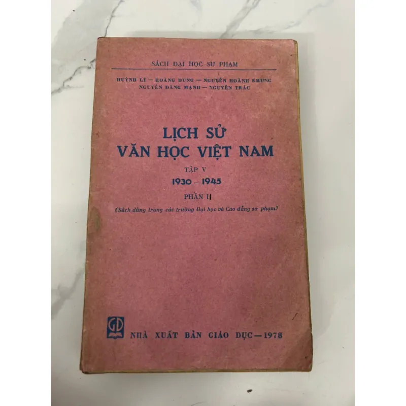 “Lịch sử Văn học Việt Nam – Tập V (1930–1945)” 698921