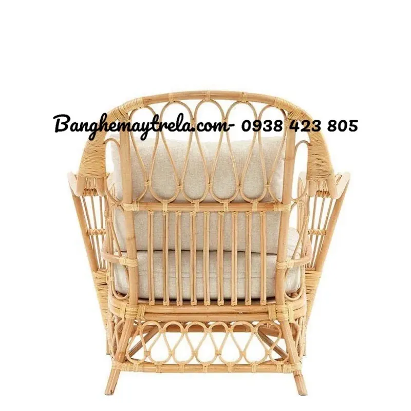 Ghế bành mây tre đan tự nhiên 712344