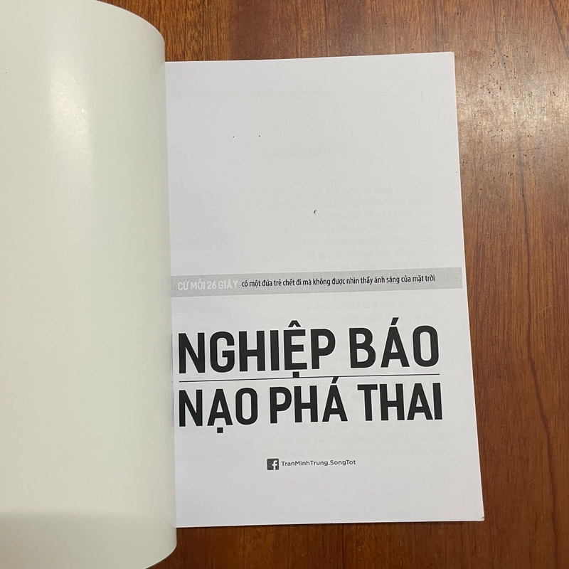 II Tựa sách: Nghiệp Báo Nạo Phá Thai - Hoành Anh Sướng 476210
