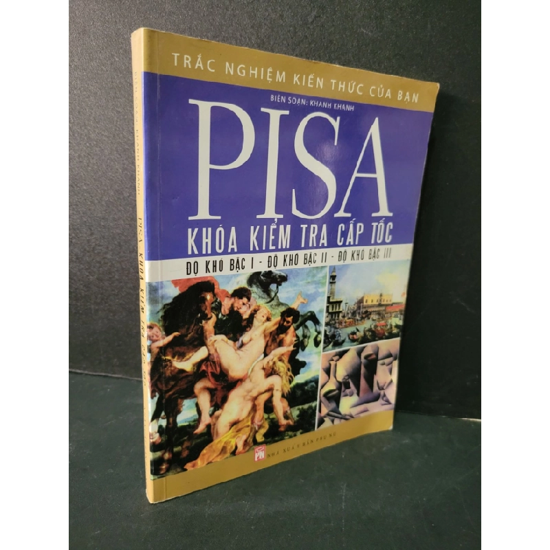 [Phiên Chợ Sách Cũ] Pisa Khóa kiểm tra cấp tốc 2009 - Khanh Khanh 0506 468977