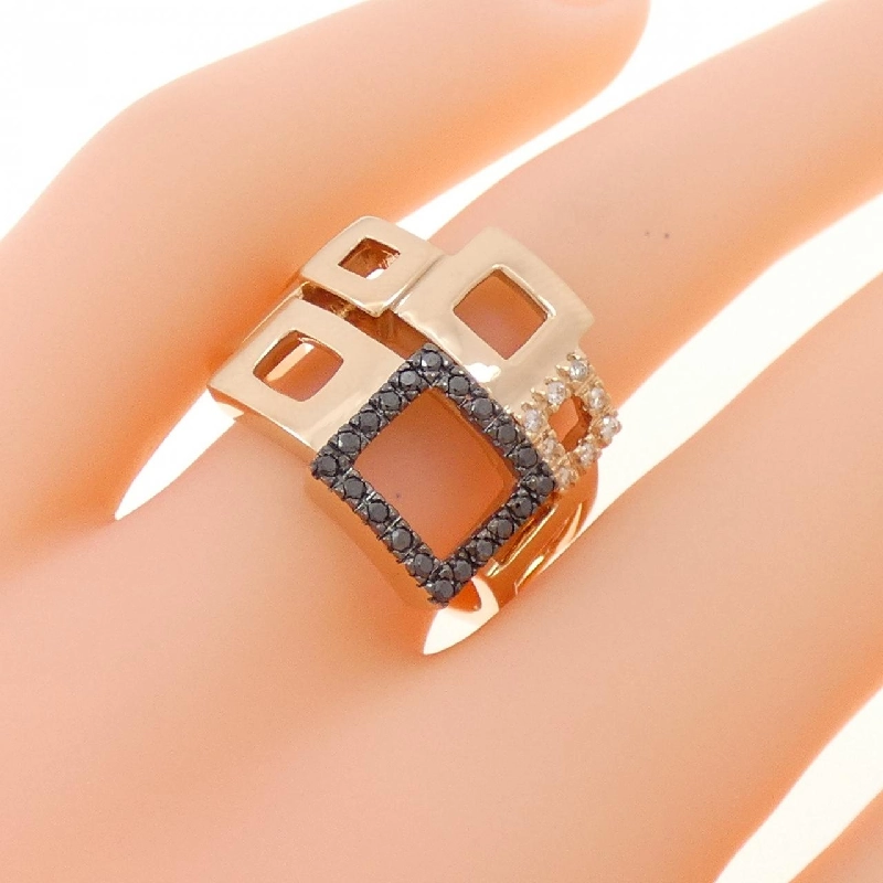 Nhẫn kim cương K18PG/K18BG 0.20CT 669183