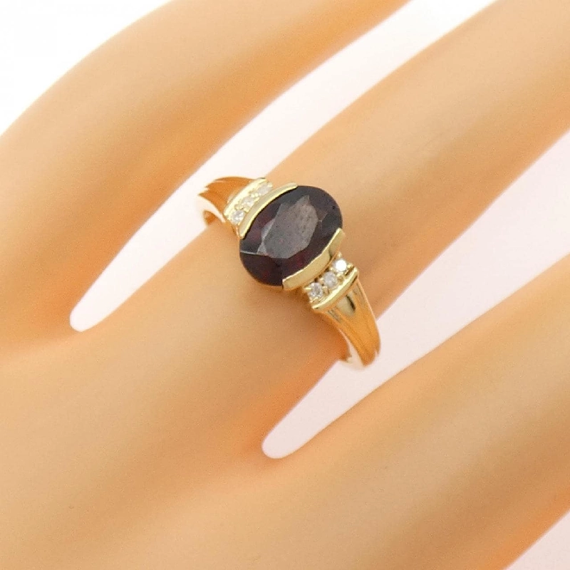 Nhẫn Garnet K18YG - Hàng hiệu Chính hãng 854031