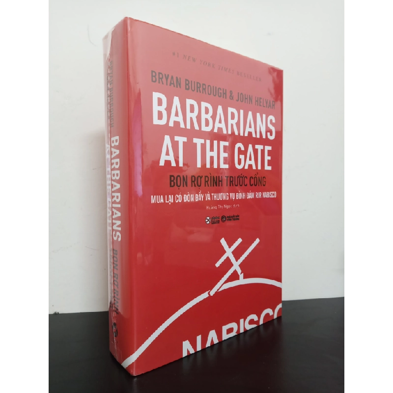 Barbarians At The Gate - Bọn Rợ Rình Trước Cổng (Bìa Cứng) - Bryan Burrough, John Helyar Mới 100% HCM.ASB0603 73636