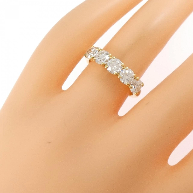 Nhẫn kim cương K18YG 1.661CT F-G SI2 EXT - Hàng hiệu Chính hãng 873739