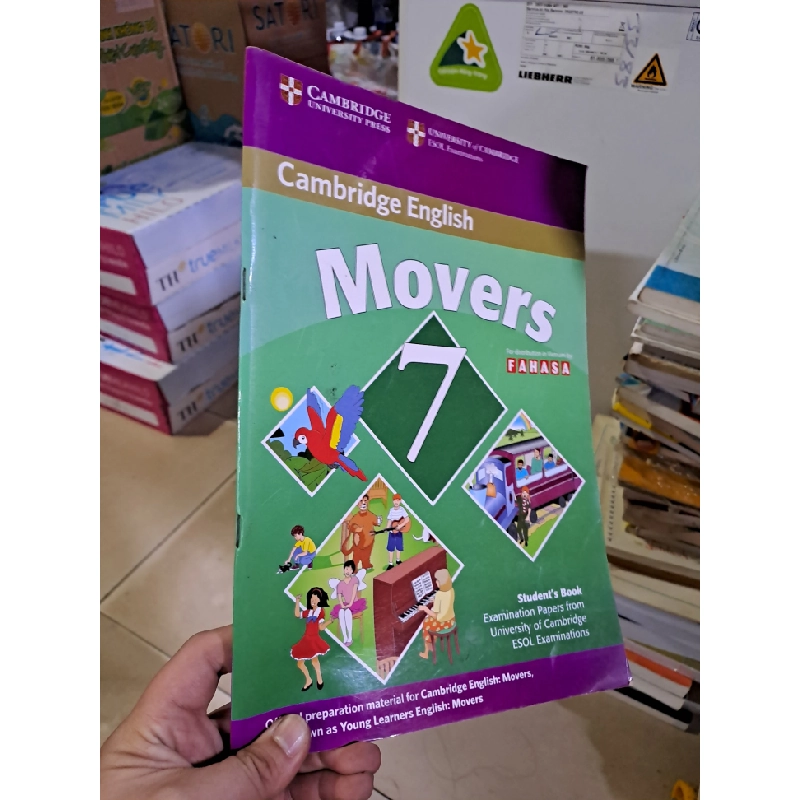 Movers 7 Cambridge English mới 70% ẫm rách ít chưa viết HCM0808 HỌC NGOẠI NGỮ 527089