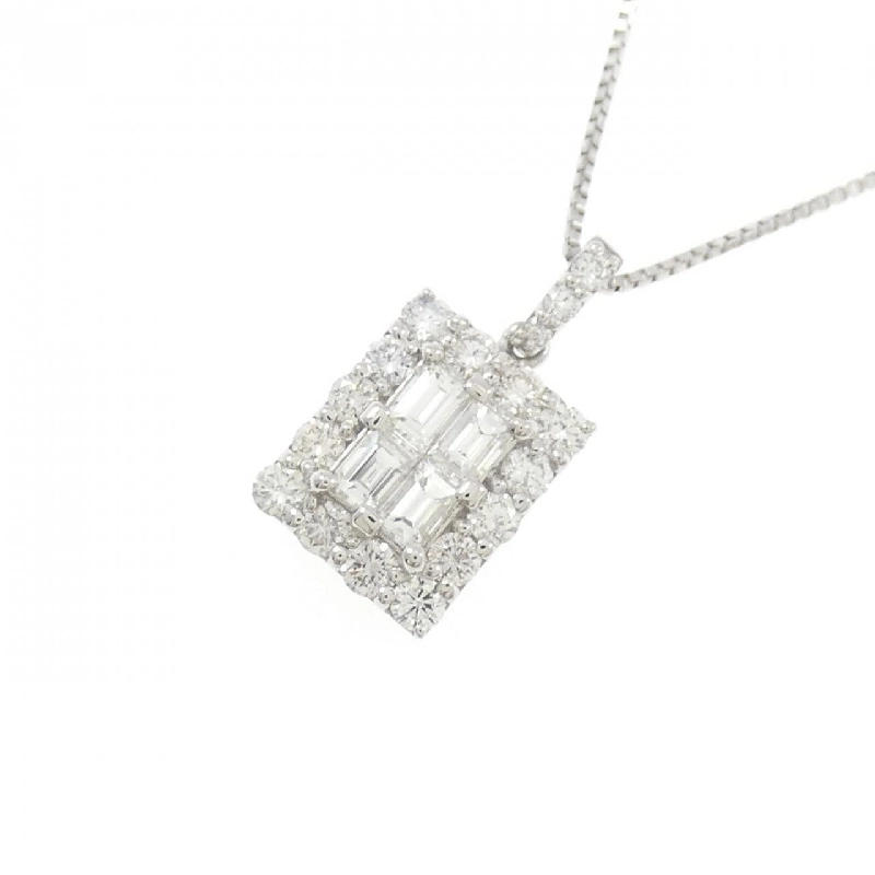 Dây chuyền kim cương PT900/PT850 0.50CT - Hàng hiệu Chính hãng 861474