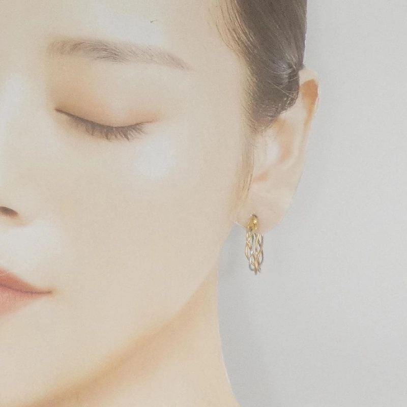 Bông tai ba màu K14 - Hàng hiệu Authentic 869347