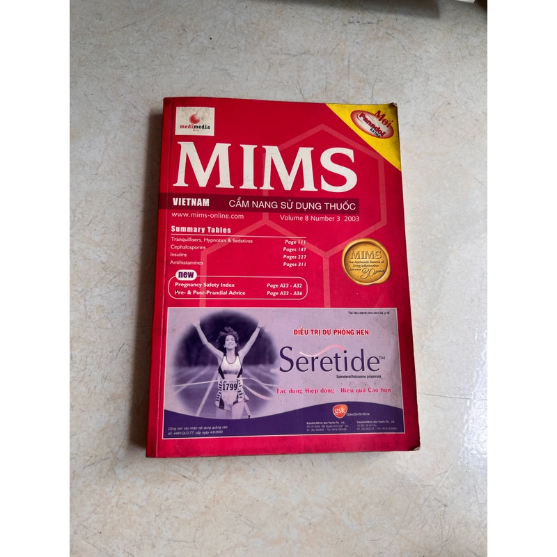 Cẩm nang sử dụng thuốc - Mims 499901