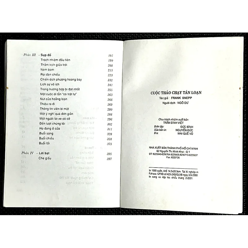 CUỘC THÁO CHẠY TÁN LOẠN ( The Dencent Interval) - FRANK SNEPP 1022136