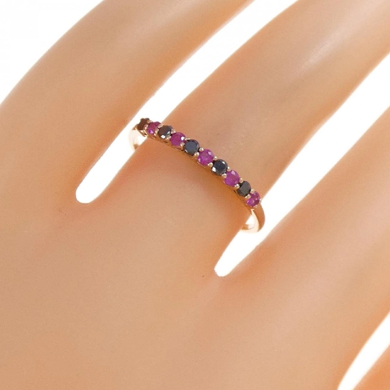 Nhẫn Ruby K18PG 668765