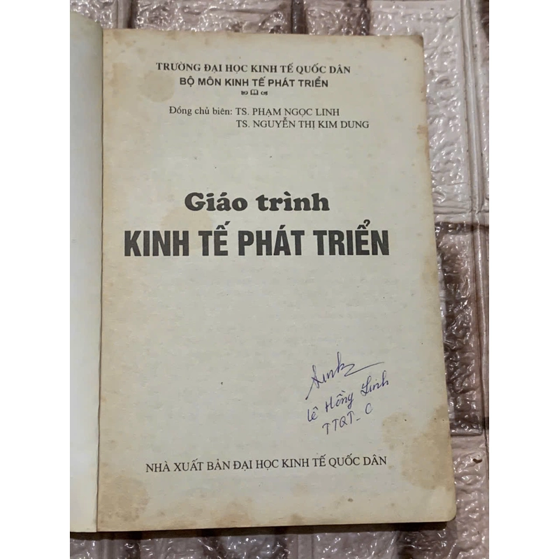 GIÁO TRINH KINH TẾ PHÁT TRIỂN - 390 TRANG 543703
