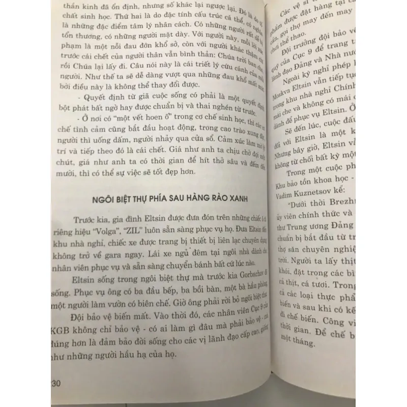 CÁC ĐỜI TỔNG THỐNG NGA: BORIS ELTSIN - LEONID MLECHIN 598246