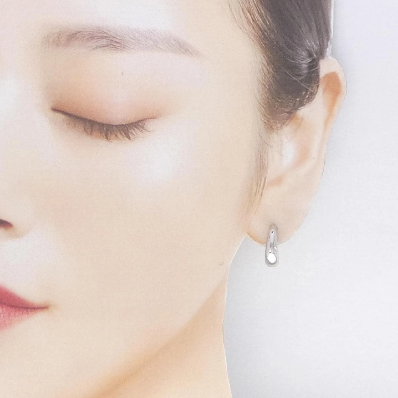 K18YG/PT900 Bông tai - Hàng hiệu Authentic 870340