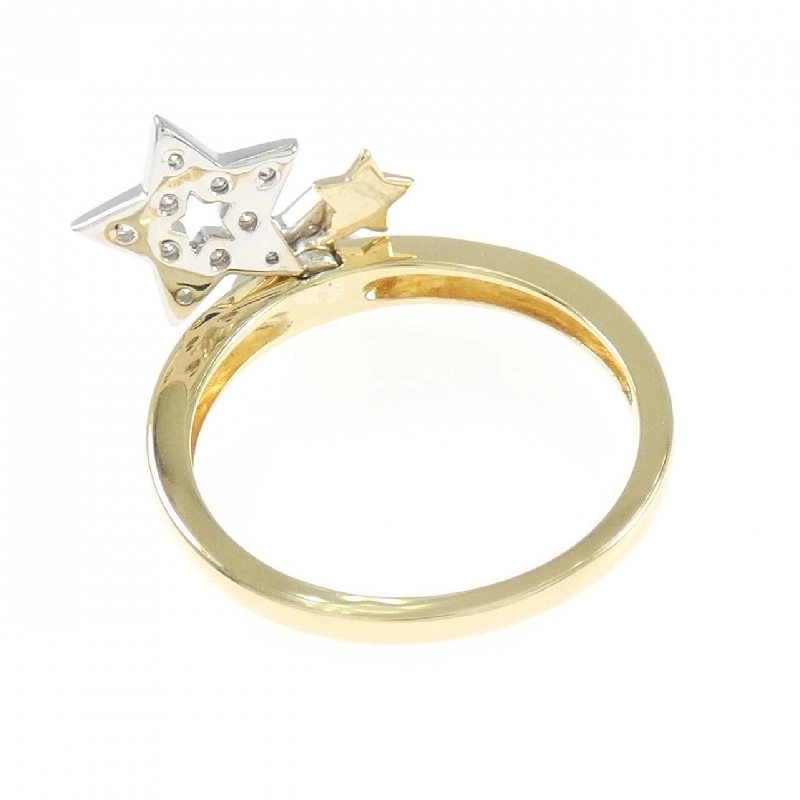 Nhẫn kim cương sao K18YG/K18WG - Hàng hiệu Authentic 854807