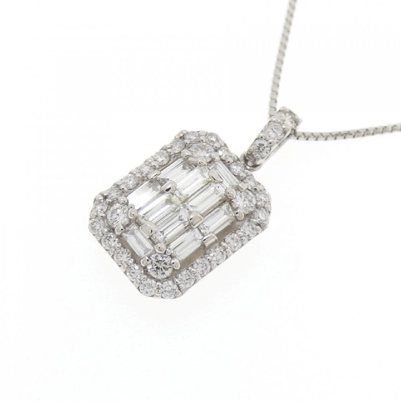 Dây chuyền kim cương PT900/PT850 0.50CT - Hàng hiệu Chính hãng 860236