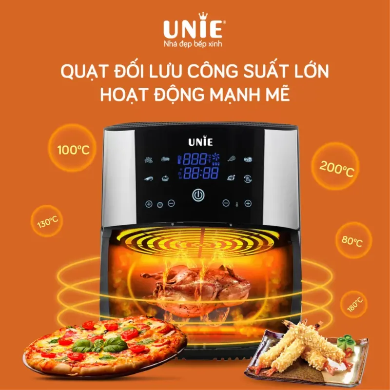 Nồi chiên không dầu UNIE UE-800 dung tích 8L 782518