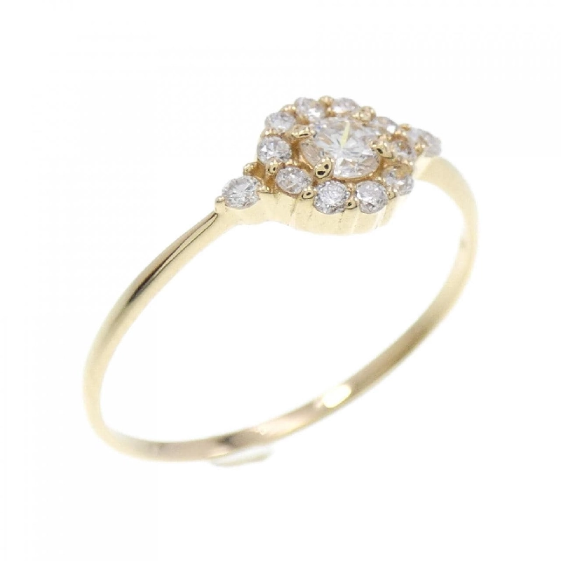 Nhẫn kim cương K18YG 0.22CT - Hàng hiệu Chính hãng 857461