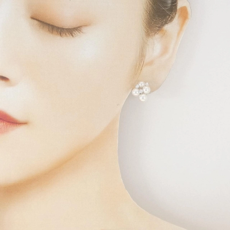 Bông tai ngọc trai Akoya Mikimoto - Hàng hiệu Authentic 846019