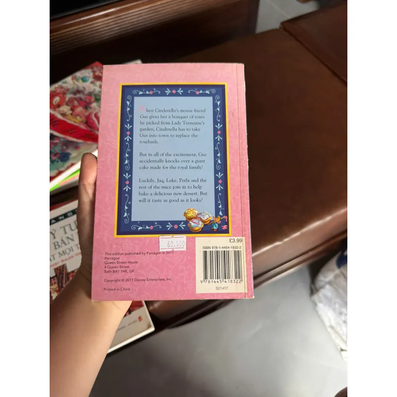 Disney Princess – Cinderella: The Great Mouse Mistake | Sách truyện tiếng Anh- K5 1045275