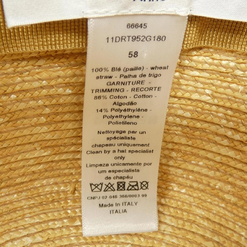 Mũ CHRISTIAN DIOR DIORESORT 11DRT952G180 - Hàng hiệu Authentic 832608