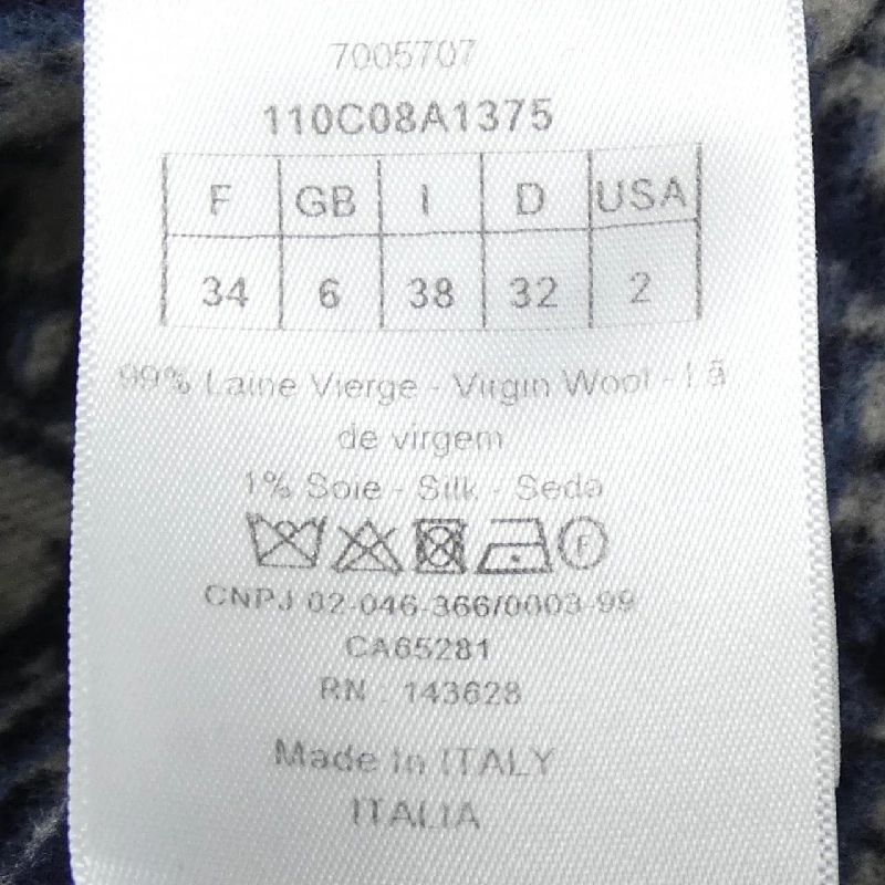 Áo khoác peacoat CHRISTIAN DIOR - Hàng hiệu Authentic 814979