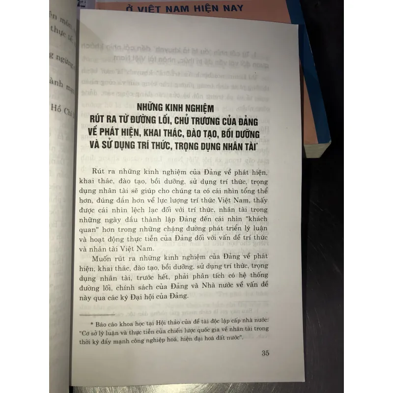Một số vấn đề về trí thức và nhân tài - PGS. TS. Đức Vượng 626980