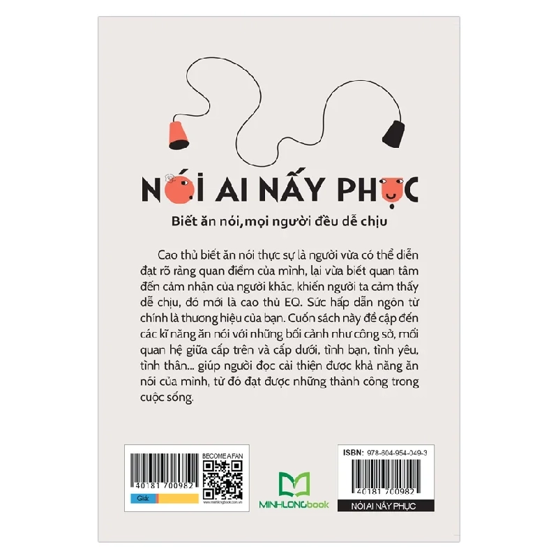 Nói Ai Nấy Phục - Biết Ăn Nói Mọi Người Đều Dễ Chịu - Ngưu Tân 286121