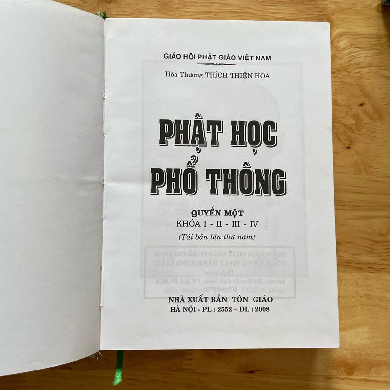 II Trọn Bộ 3 Cuốn: Phật Học Phổ Thông - HT Thích Thiện Hoa - 2008 493816