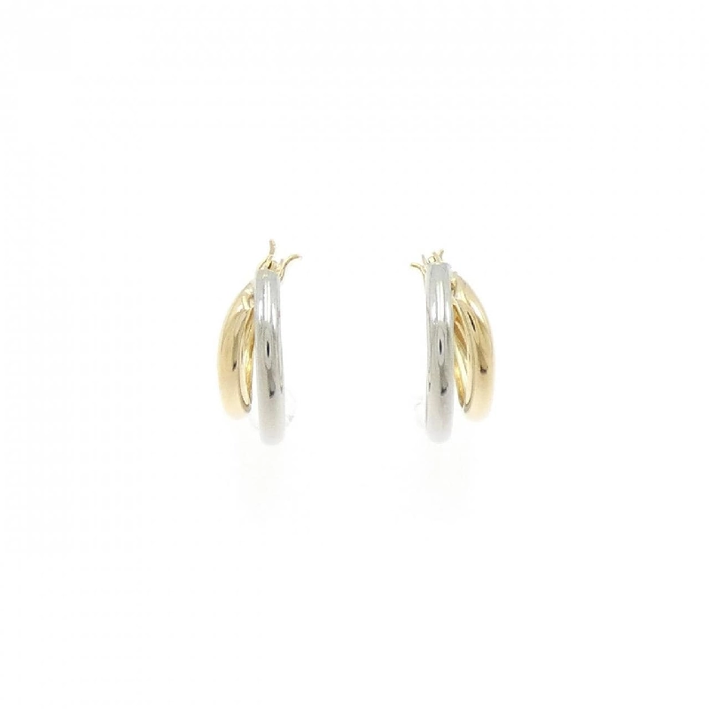 K18YG/PT900 Bông tai - Hàng hiệu Authentic 866794