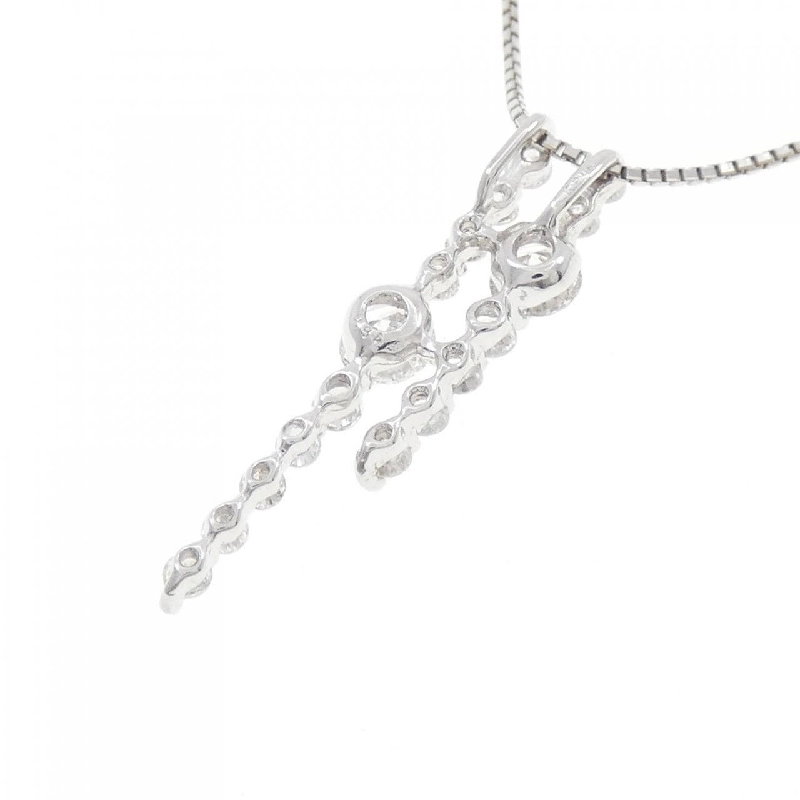 K18WG Dây chuyền kim cương 0.84CT - Hàng hiệu Authentic 862014