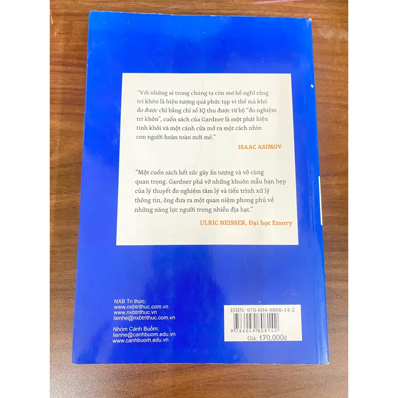 CƠ CẤU TRÍ KHÔN – Howard Gardner 588881