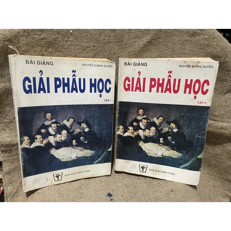 Bài giảng giải phẫu học - 2 cuốn, khổ lớn , sách y  931486