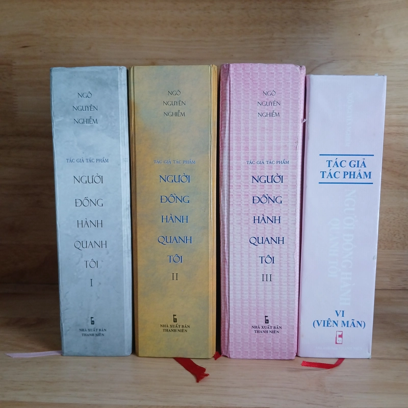 Tác Giả Tác Phẩm - Người Đồng Hành Quanh Tôi (Tập 1, 2, 3, 6) - Ngô Nguyên Nghiễm 420501