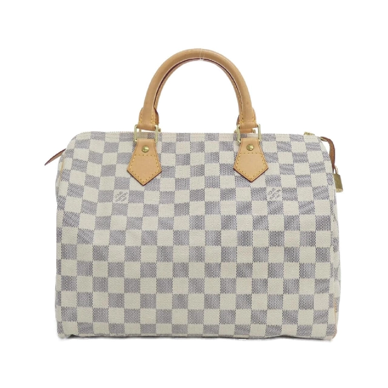 Túi xách Boston Louis Vuitton Damier Azur Speedy 30cm N41533 614600