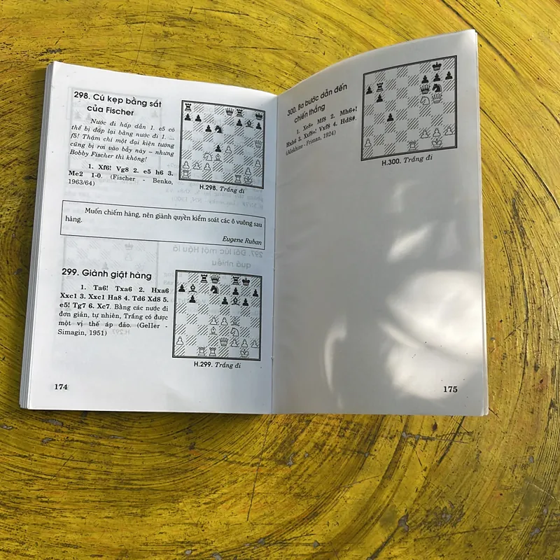 SỔ TAY CỜ VUA 300 Ý TƯỞNG VÀ VỊ THẾ QUAN TRỌNG- QUANG THÔNG 686809