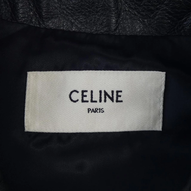 【Mã giảm giá】Áo khoác da CELINE 636470