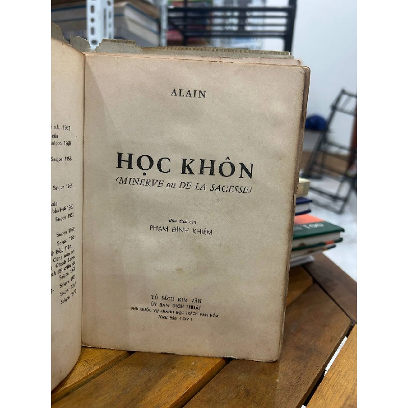 Học Khôn - Alain - Alain 994179