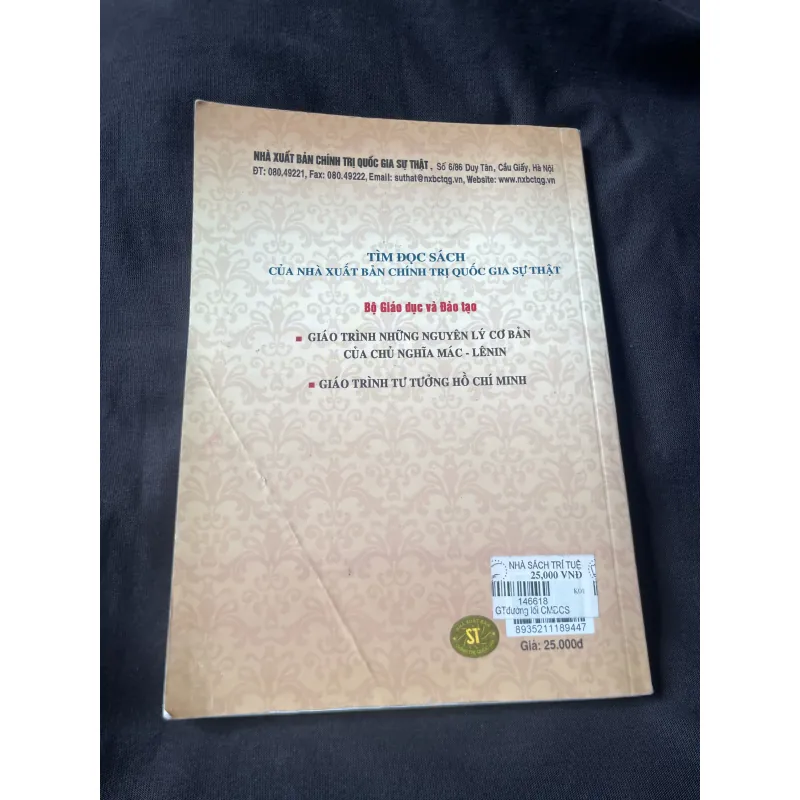 GIÁO TRÌNH ĐƯỜNG LỐI CÁCH MẠNG CỦA ĐẢNG CỘNG SẢN VIỆT NAM 1025936