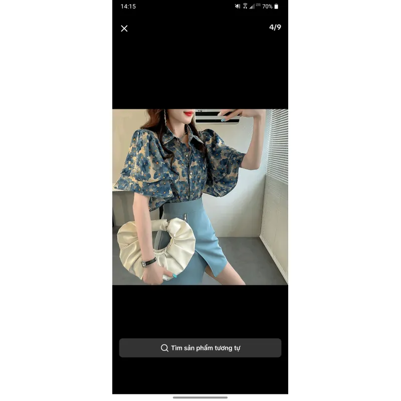 Áo sơ mi hàng Lucydress chính hãng 717524