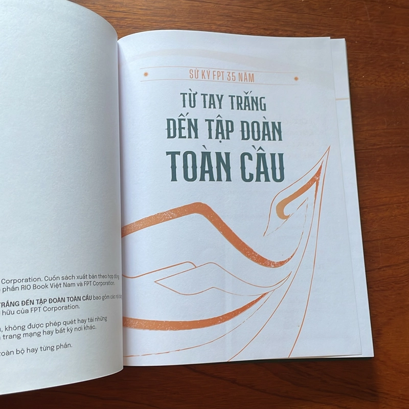 II Tựa sách: Sử Ký FPT 35 Năm - Từ Tay Trắng Đến Tập Đoàn Toàn Cầu - 2024 499682