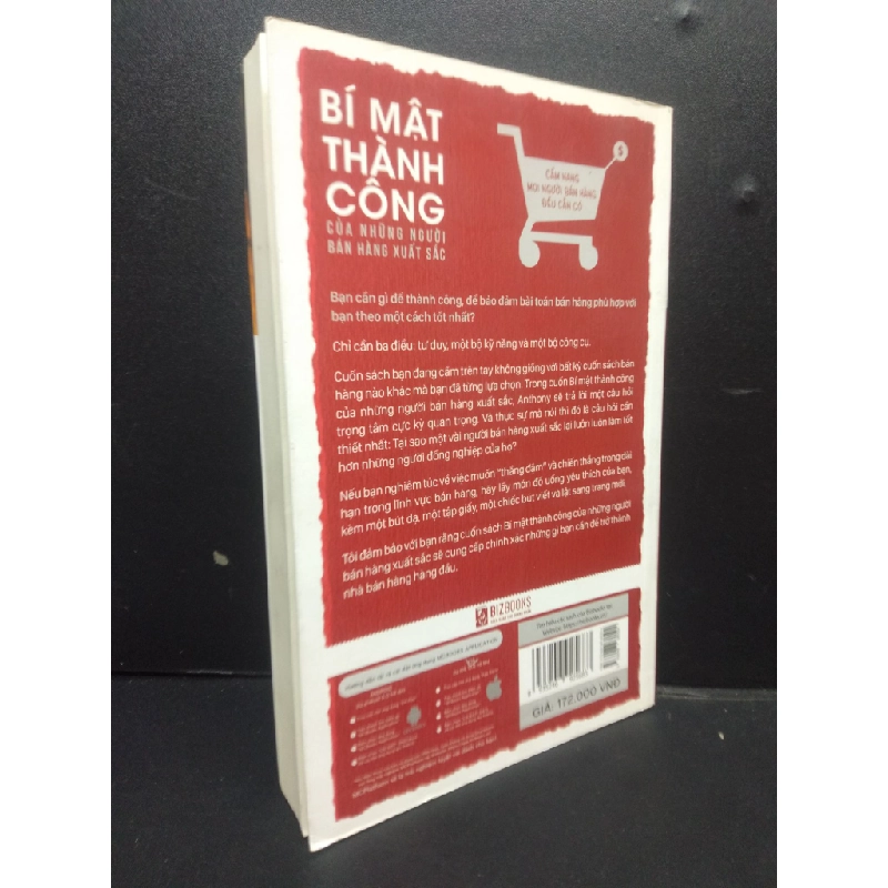 Bí mật thành công của những người bán hàng xuất sắc - Cẩm nang mọi người bán hàng điều cần có mới 90% bẩn nhẹ 2019 HCM2105 Anthony Iannarino SÁCH MARKETING KINH DOANH 145891