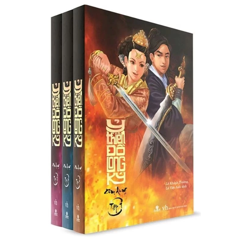 Truyện - Ỷ Thiên Đồ Long Ký - Kim Dung - Sách nguyên seal 532382