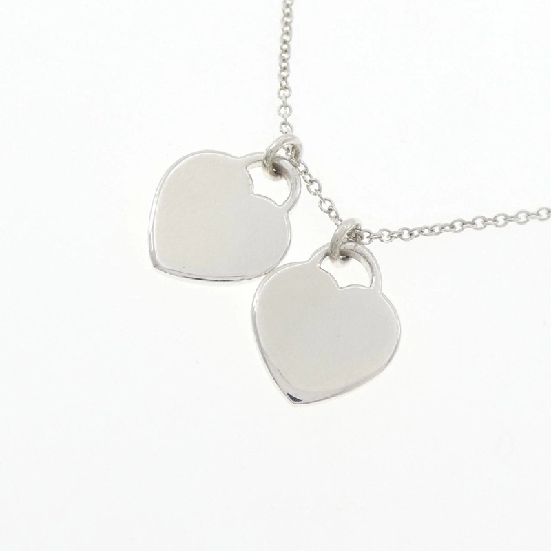 Dây chuyền mini trái tim đôi Return to Tiffany - Hàng hiệu Authentic 840612