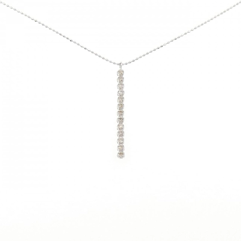 K18WG Dây chuyền kim cương - Hàng hiệu Authentic 867797