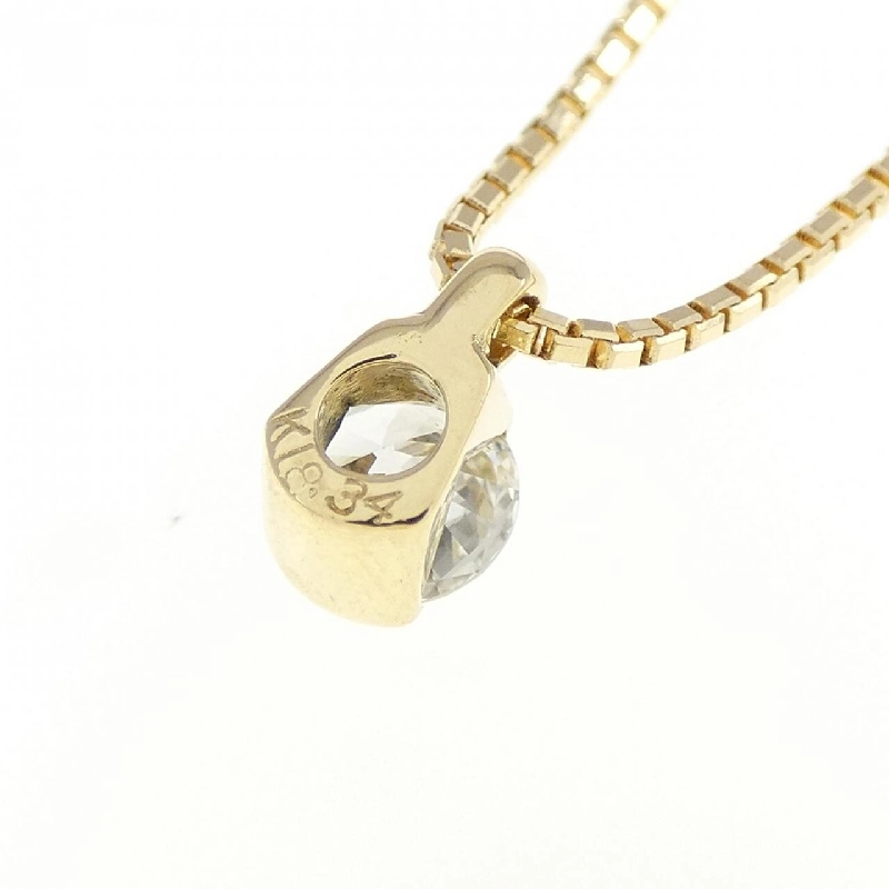 Dây chuyền kim cương K18YG 0.34CT - Hàng hiệu chính hãng 863182